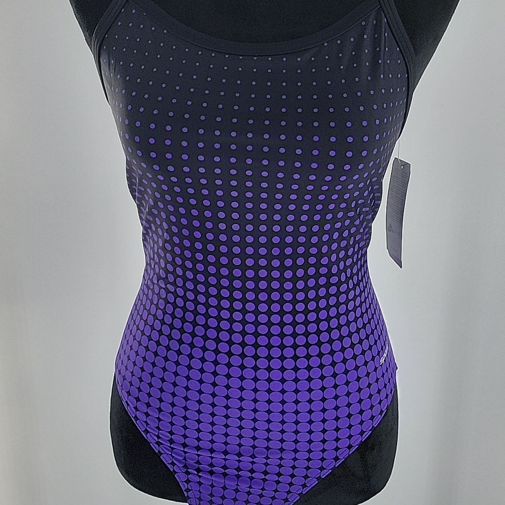 Women's Black and Purple Competition Swimwear NWT - Picture 12 of 16